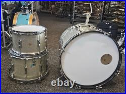 Ludwig 60's era Club Date combo in Silver Sparkle Ludwig 60's era Club Date combo in Silver Sparkle