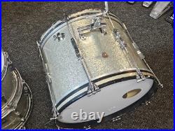 Ludwig 60's era Club Date combo in Silver Sparkle Ludwig 60's era Club Date combo in Silver Sparkle