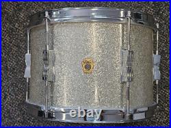 Ludwig 60's era Club Date combo in Silver Sparkle Ludwig 60's era Club Date combo in Silver Sparkle