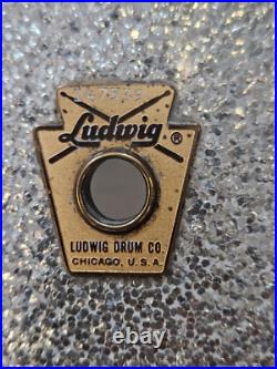 Ludwig 60's era Club Date combo in Silver Sparkle Ludwig 60's era Club Date combo in Silver Sparkle