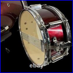 Ludwig Accent CS Combo Wine Drum Kit Set Kids Junior Acoustic Shell Pack & Snare