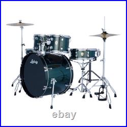 Ludwig Accent Fuse 5-Piece Shell Pack Jade Dust
