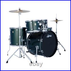 Ludwig Accent Fuse 5-Piece Shell Pack Jade Dust