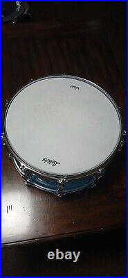 Ludwig Blue Vistalite Drums (13/14/14s/16/24)