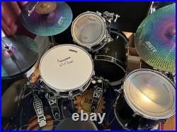 Ludwig Breakbeats by Questlove 4-Piece Shell Pack Black Sparkle (SHELLS ONLY)