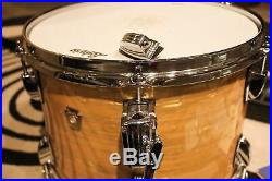 Ludwig Classic Maple 3-pieces Aged Onyx Drum Set (13-18-24) Used