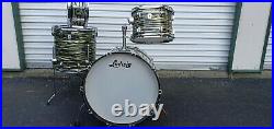 Ludwig Classic Maple 4pc Drum Set Kit Black Oyster Pearl BOP NC USA Fab 4 Ringo
