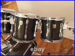 Ludwig Classic Maple 6-Piece Drum Kit WithSnare, Emerad Lacquer, Time Capsule Kit