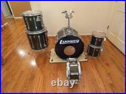 Ludwig Classic Maple 6-Piece Drum Kit WithSnare, Emerad Lacquer, Time Capsule Kit