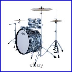 Ludwig Classic Maple Pro Beat 3-Piece Drum Kit with 24 Kick Black Oyster