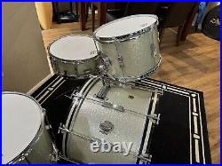 Ludwig Club Date Drum Set Silver Sparkle 1965