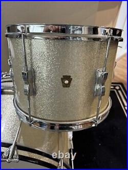 Ludwig Club Date Drum Set Silver Sparkle 1965