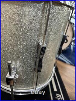 Ludwig Club Date Drum Set Silver Sparkle 1965