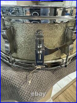 Ludwig Club Date Drum Set Silver Sparkle 1965