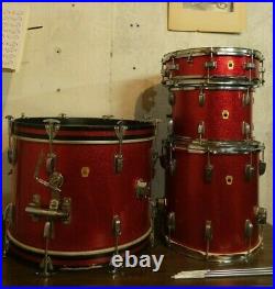 Ludwig Downbeat Drum Set 1965 Vintage Ludwig drum set