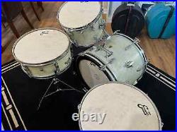 Ludwig Downbeat Drum set White Marine Pearl 1958-1969