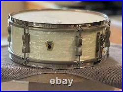 Ludwig Downbeat Drum set White Marine Pearl 1958-1969