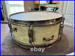 Ludwig Downbeat Drum set White Marine Pearl 1958-1969