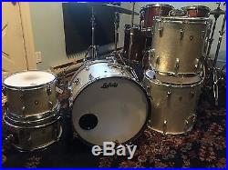 Ludwig Drum Set 1966 Silver Sparkle