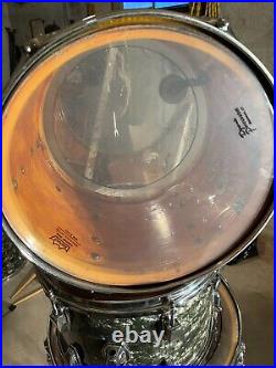 Ludwig Drums Drum Set Rare 70's Huge 26 Double Bass Bdp Pedals Zildjian Paiste