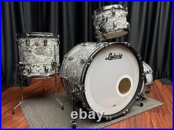 Ludwig Drums Sets USA Classic Maple Ltd. White Abalone Kit One of One Ludwig Drums Sets USA Classic Maple Ltd. White Abalone Kit One of One