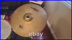 Ludwig Element Evolution LCEE220 with Zildjian Cymbals and UKS mute pack