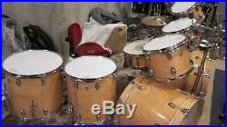 Ludwig Exotic Birdseye Classic Maple Gloss Double Bass Drumset
