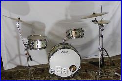 Ludwig Gig Lite drum set in silver sparkle. 10/13/20 sizes. Good condition