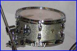 Ludwig Gig Lite drum set in silver sparkle. 10/13/20 sizes. Good condition