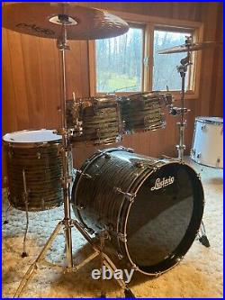 Ludwig Keystone Oak/Maple drum set 4piece Best quality/price kit out there