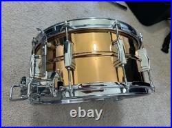Ludwig LB556 Smooth Bronze Super-Sensitive 6.5x14 10-Lug Snare