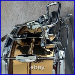 Ludwig LB556 Smooth Bronze Super-Sensitive 6.5x14 10-Lug Snare