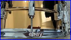 Ludwig LB556 Smooth Bronze Super-Sensitive 6.5x14 10-Lug Snare