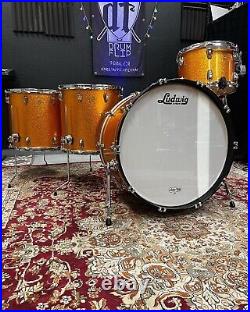 Ludwig Legacy Maple 5pc Gold Sparkle Drum Set