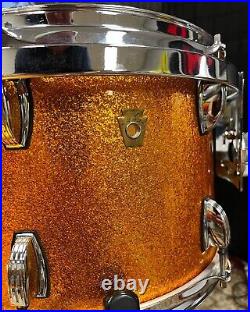 Ludwig Legacy Maple 5pc Gold Sparkle Drum Set