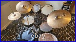 Ludwig Maple 7 Piece Drum Set PLEASE SEE PICTURES AND READ DESCRIPTION