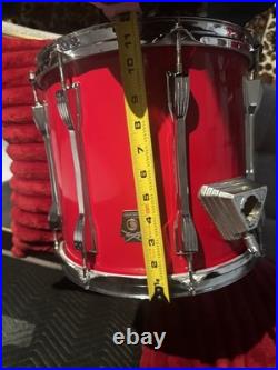 Ludwig Maple Red 5 Piece Drum Set 1985-1990 (Power Toms)