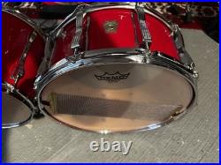 Ludwig Maple Red 5 Piece Drum Set 1985-1990 (Power Toms)