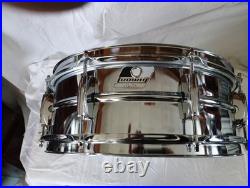 Ludwig Metal Snare Drum Black And White Badge 5x14