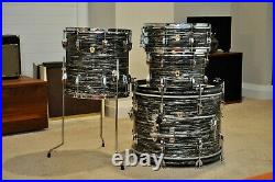 Ludwig Oyster Black Pearl Downbeat Drum Set SHOWROOM CONDITION