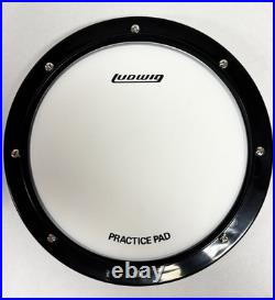 Ludwig Percussion Kit with Stand, Bell Set, Sticks, Practice Pad + Rolling Case Ludwig Percussion Kit with Stand, Bell Set, Sticks, Practice Pad + Rolling Case