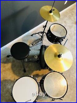 Ludwig Pocket Black Sparkle LC178X016 Kid Drum Set