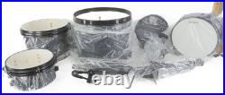 Ludwig Pocket Kit Black Sparkle Full Kit BLEMISH