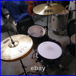 Ludwig Questlove Pocket Kit Drum Set With Meinl Cymbals No Throne Pick Up Only