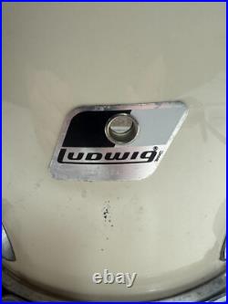 Ludwig Rocker Drum Set Vintage Used