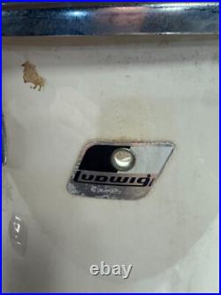 Ludwig Rocker Drum Set Vintage Used
