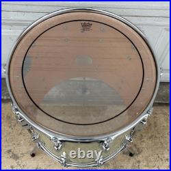 Ludwig Silver Sparkle 15 Converted Floor Tom Maple Shell Rocker for Drum Set