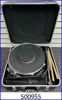 Ludwig Standard 14x5 Snare Drum with Stand & Drumsticks (READ DESCRIPTION)