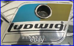 Ludwig Standard 14x5 Snare Drum with Stand & Drumsticks (READ DESCRIPTION)