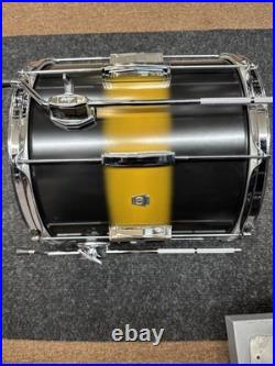 Ludwig USA Club Date Set Black&Gold Duco Lacquer 8x12 14x14 14x20 5x14 Snare